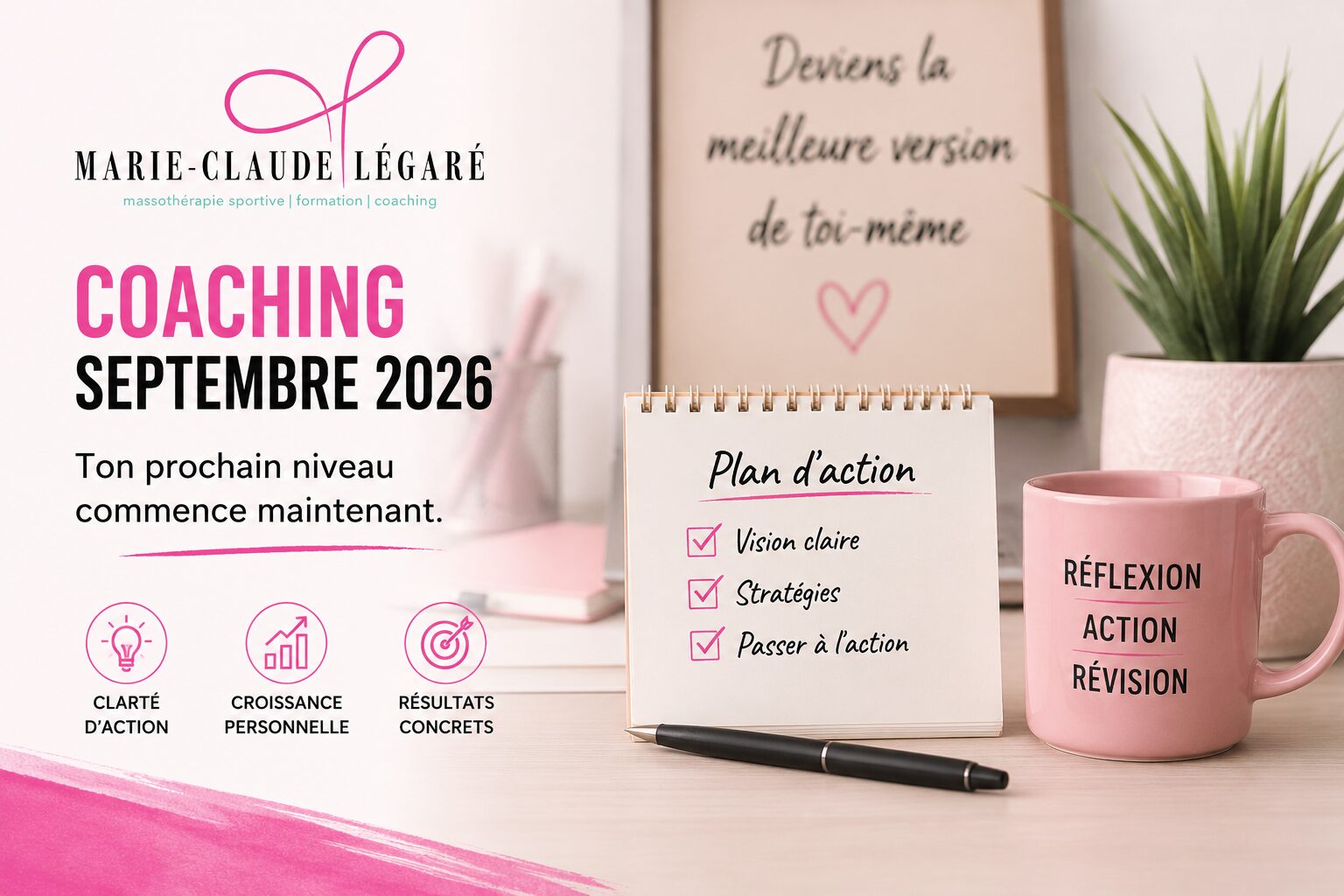 Coaching d’affaires pour massothérapeutes au Québec – Marie-Claude Légaré